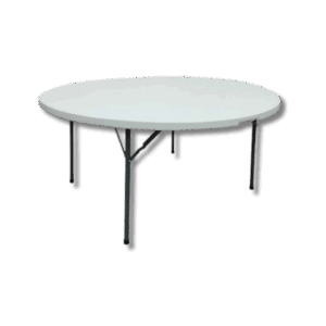 Mesa plegable redonda 60"