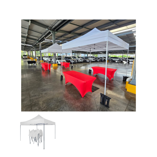 TOLDA GAZEBO PLEGABLE 3M X 3M